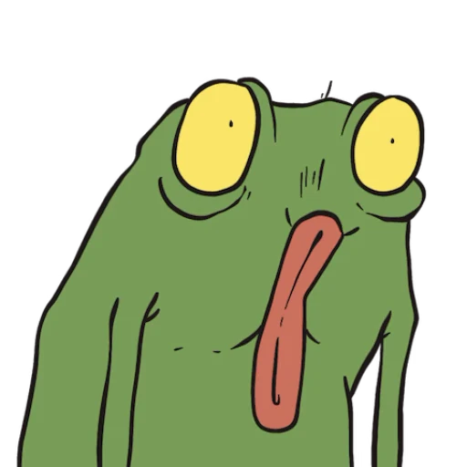 😯 Стикер «Flog» для Telegram