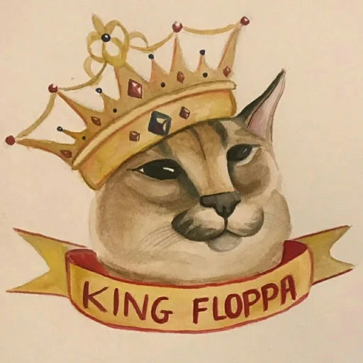 👑 Стикер «Big Floppa stick» для Telegram