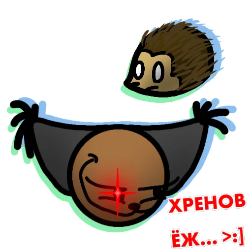 😡 Стикер «Шлёпа» для Telegram