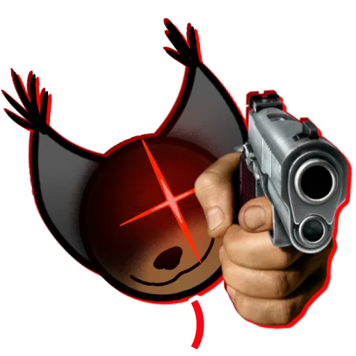 🔫 Стикер «Шлёпа» для Telegram