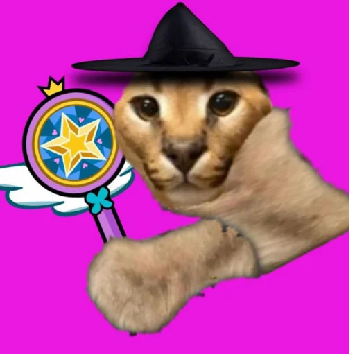 🍹 Стикер «Floppa» для Telegram