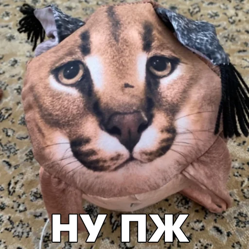 🙏 Стикер «Floppa BLOPTOP» для Telegram