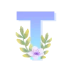 🔠 Эмодзи «цветочный набор, в одном стиле в разных цветах» для Telegram