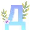 🔠 Эмодзи «цветочный набор, в одном стиле в разных цветах» для Telegram