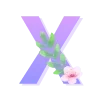 Стикер 23 Цветочный 6