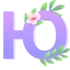 Стикер 32 Цветочный 6