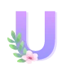 Стикер 51 Цветочный 6