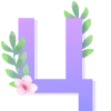 Стикер 24 Цветочный 6