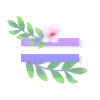 Стикер 59 Цветочный 6