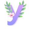 Стикер 21 Цветочный 6