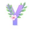 Стикер 54 Цветочный 6