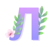 Стикер 13 Цветочный 6