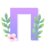 Стикер 17 Цветочный 6