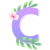 Стикер 19 Цветочный 6