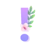 Стикер 36 Цветочный 6