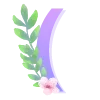 Стикер 39 Цветочный 6