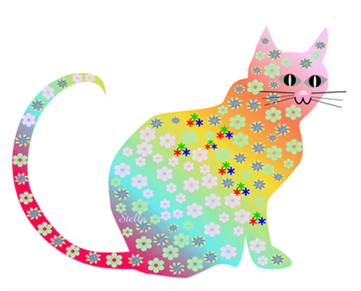 🐱 Стикер «Flores» для Telegram