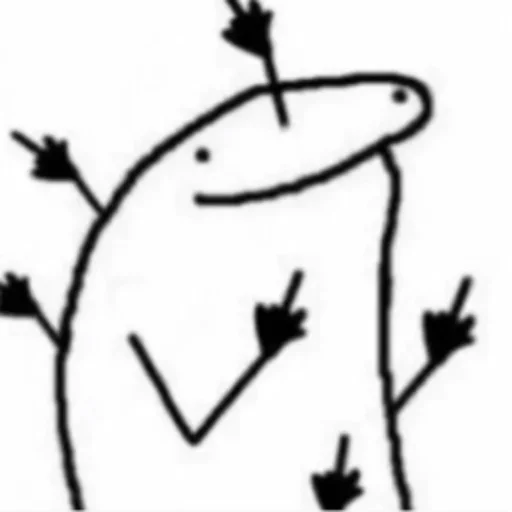 💙 Стикер «Flork» для Telegram