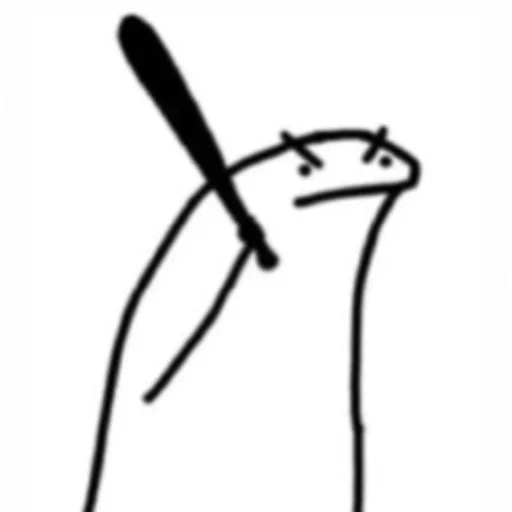 💜 Стикер «Flork» для Telegram