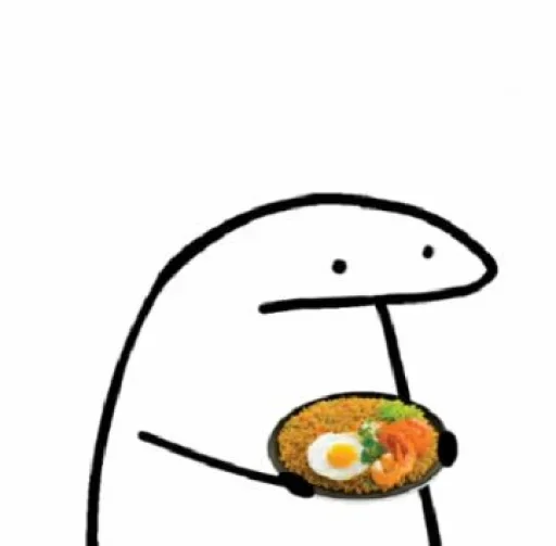 💜 Стикер «Flork» для Telegram