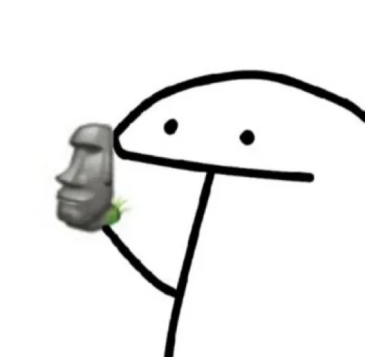 💜 Стикер «Flork» для Telegram