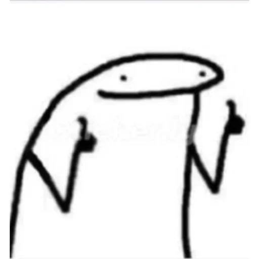 💙 Стикер «Flork» для Telegram