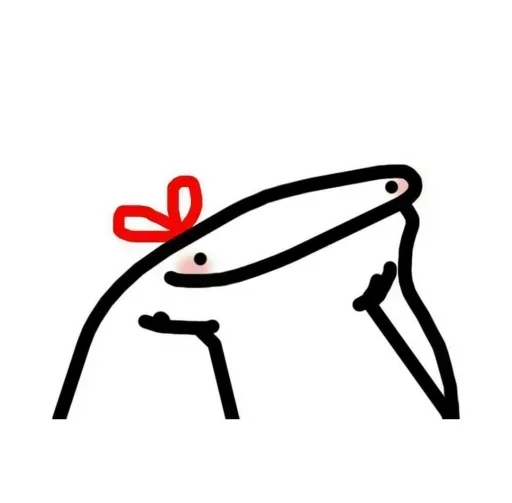 💙 Стикер «Flork» для Telegram