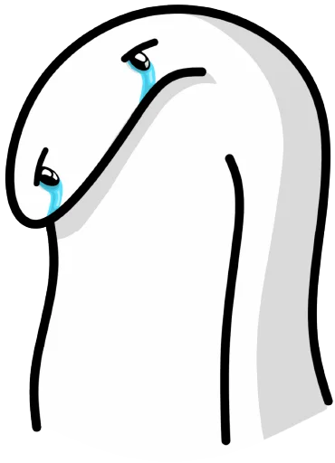 😢 Стикер «FlorkT1.0» для Telegram