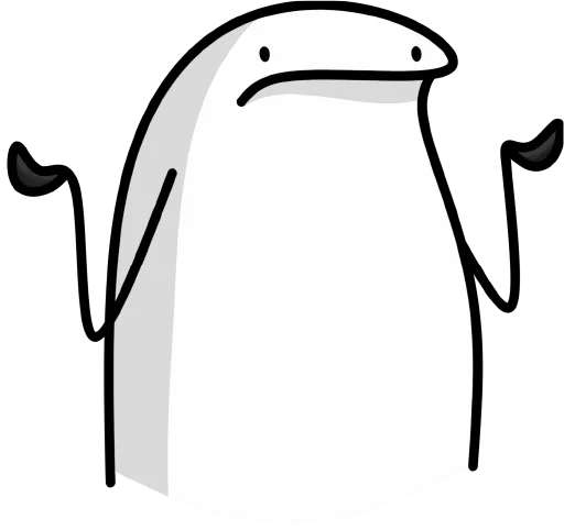 🤷‍♂️ Стикер «FlorkT1.0» для Telegram