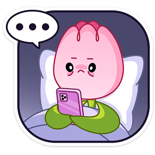 😐 Стикер «Флори» для Telegram