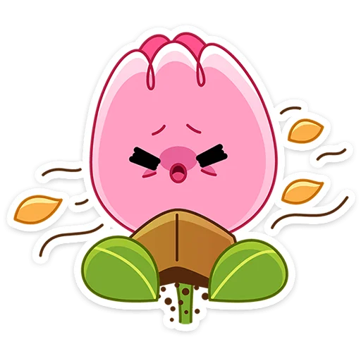 💨 Стикер «Флори» для Telegram