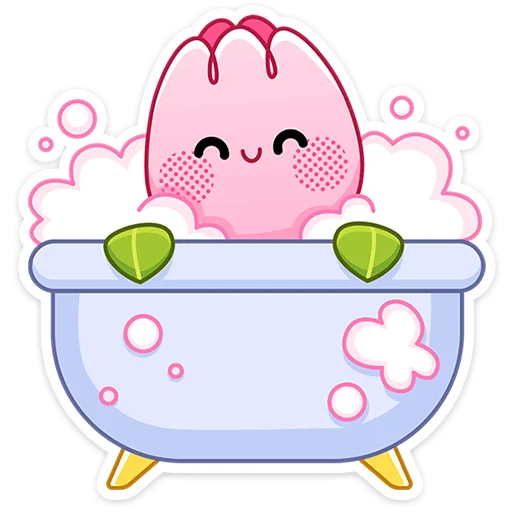 🛁 Стикер «Флори» для Telegram