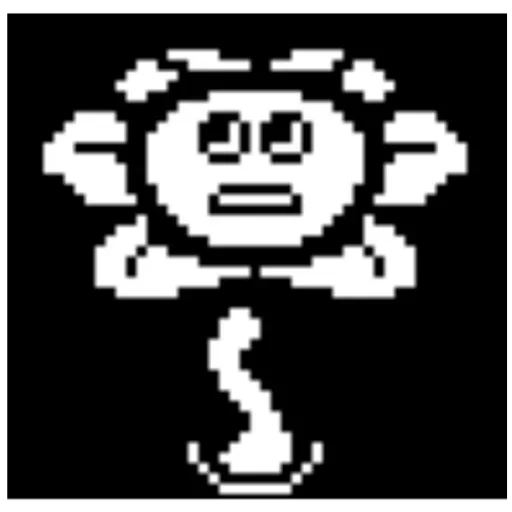 😒 Стикер «flowey Undertale» для Telegram