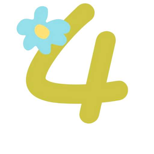 Стикер 33 Расцветай