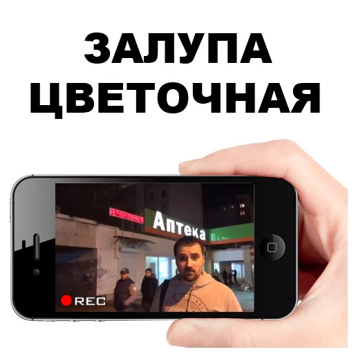 🌹 Стикер «Цветочный лох» для Telegram