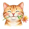⭐️ Эмодзи «Цветочный вальс» для Telegram