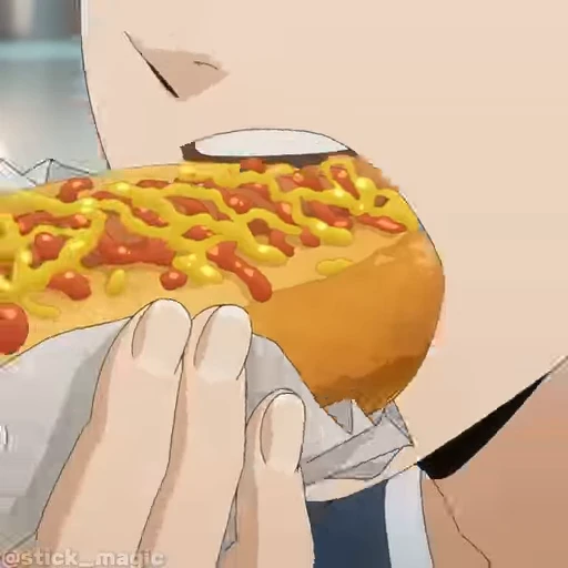 🌭 Стикер «Благоухающий цветок расцветает с достоинством» для Telegram