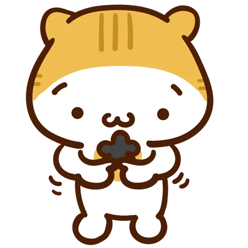 🥺 Стикер «Meow家族及月巴豬仔» для Telegram