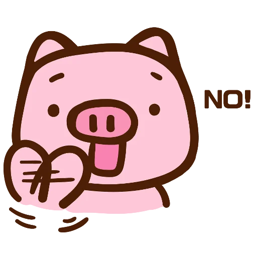 😳 Стикер «Meow家族及月巴豬仔» для Telegram