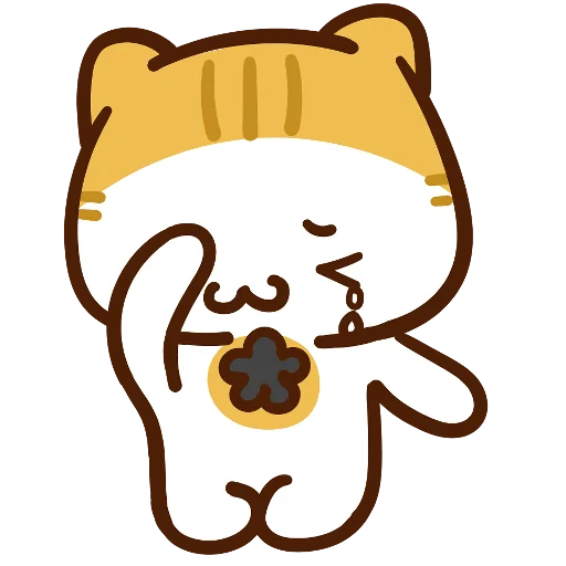 😭 Стикер «Meow家族及月巴豬仔» для Telegram