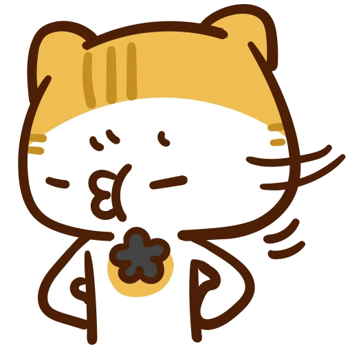 😤 Стикер «Meow家族及月巴豬仔» для Telegram