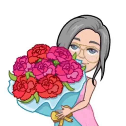 💐 Стикер «Flowers 2» для Telegram
