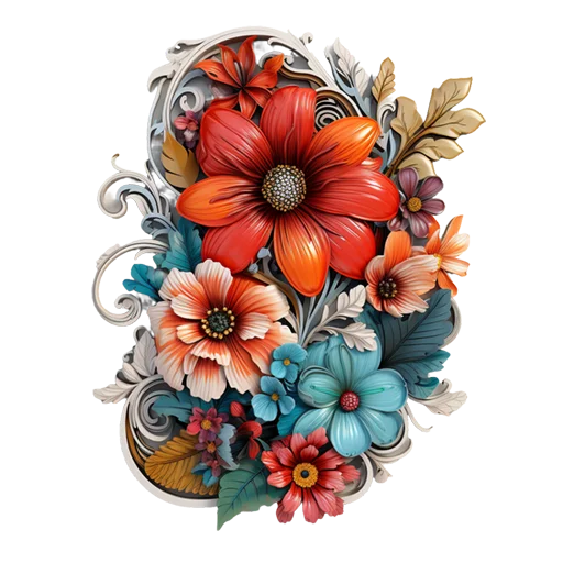 🌺 Стикер «Цветы 8 марта» для Telegram