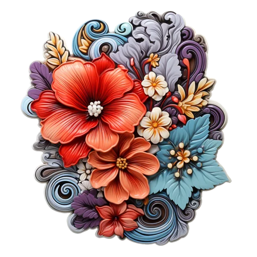 🌺 Стикер «Цветы 8 марта» для Telegram