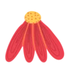 🌷 Эмодзи «Розовые буквы и эмодзи с цветами» для Telegram