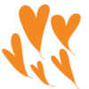 🧡 Эмодзи «Розовые буквы и эмодзи с цветами» для Telegram