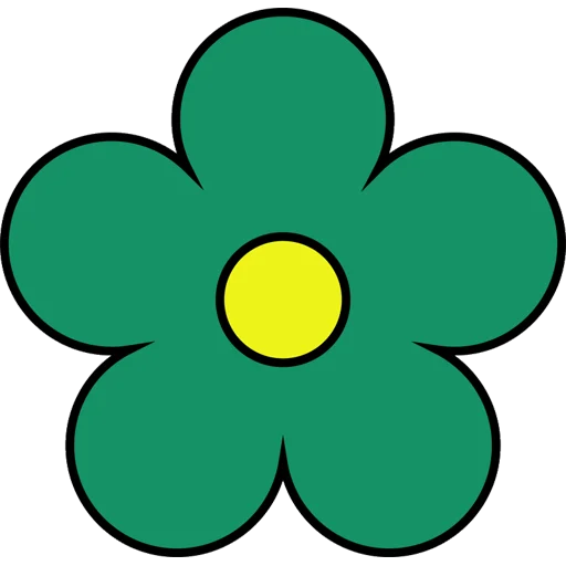 🌼 Стикер «Flowers Clipart» для Telegram