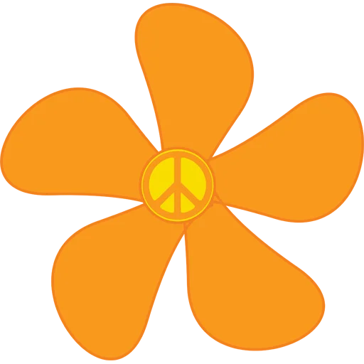 🌼 Стикер «Flowers Clipart» для Telegram
