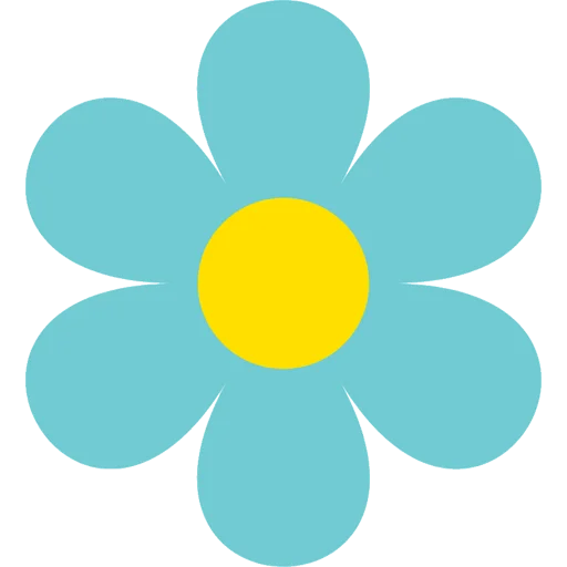 🌼 Стикер «Flowers Clipart» для Telegram