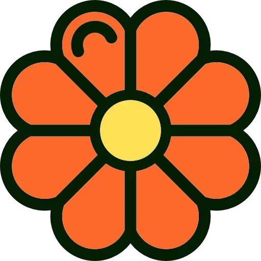 🌸 Стикер «Flowers Clipart» для Telegram